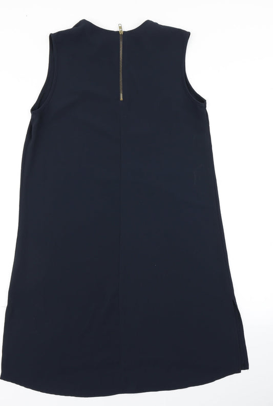 Atmosphere Womens Blue A-Line Size 14