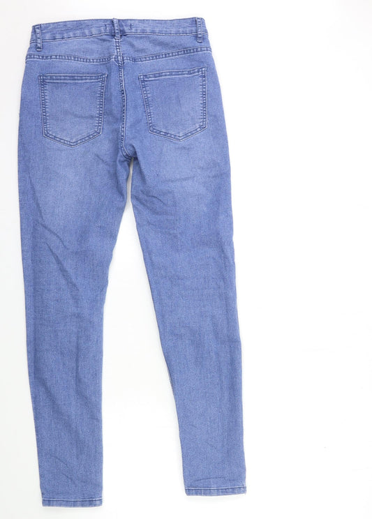 FOREVER 21 Womens Blue Denim Skinny Jeans Size 27 in L20 in