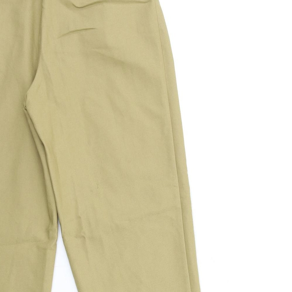 Topshop Womens Beige Trousers Size 6 L25 in