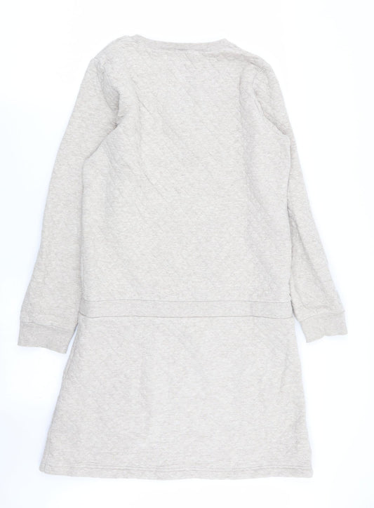 Preworn Womens Beige Jumper Dress Size M