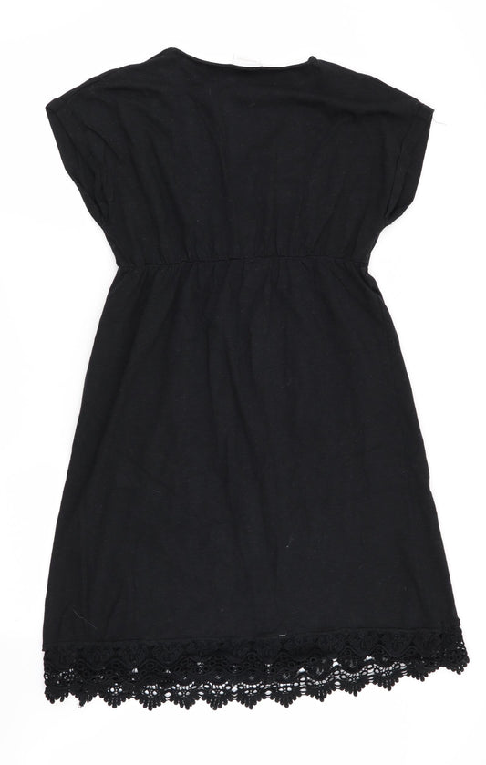 Mamalicious Womens Black Fit & Flare Size L