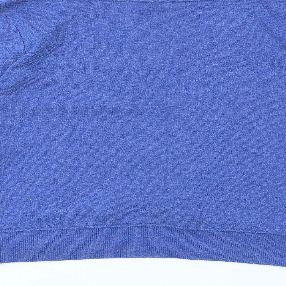 H&M Womens Blue Pullover Jumper Size 12
