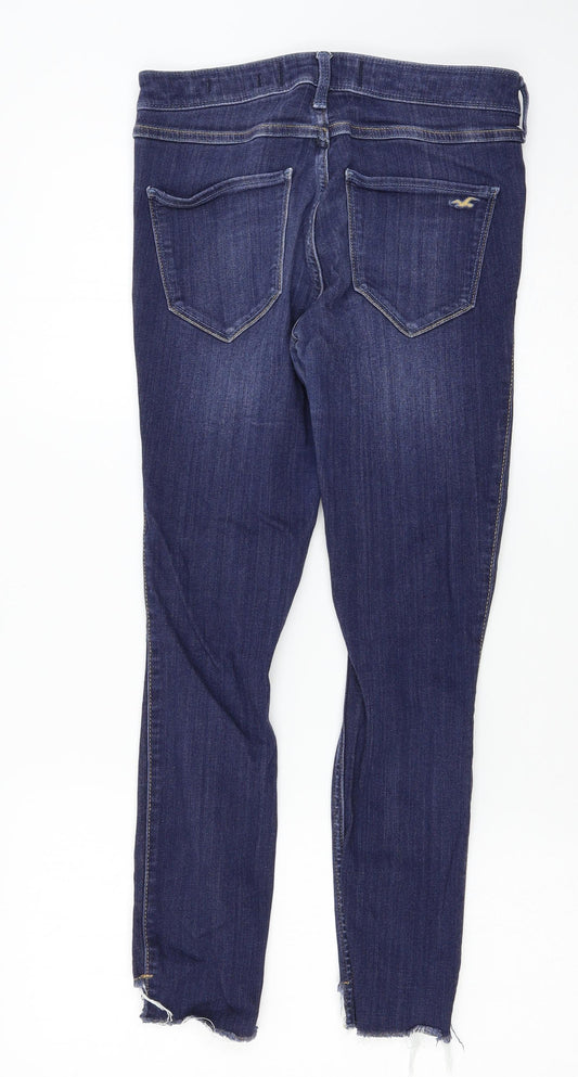 Hollister Womens Blue  Denim Skinny Jeans Size 28 in L26 in