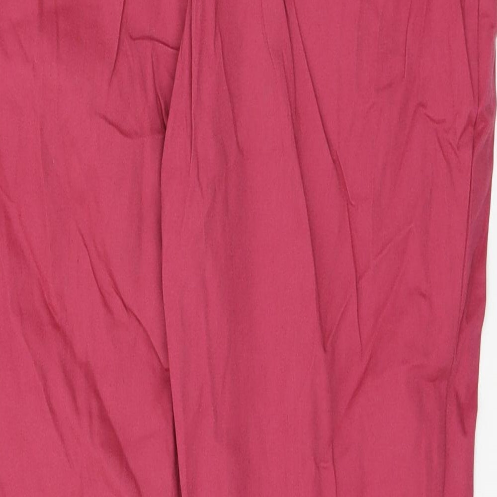 Atmosphere Womens Pink Trousers Size 10 L26 in