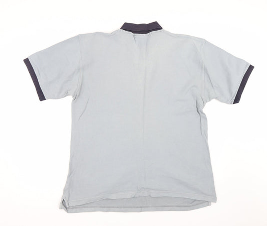 Atlantic Golf Mens Grey Polo Size XL