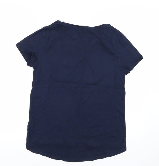NEXT Womens Blue Top Pyjama Top Size XS
