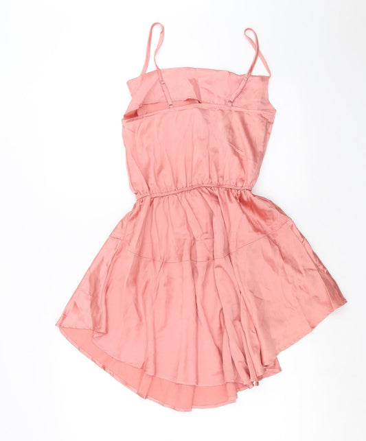 Zaful Womens Pink Fit & Flare Size S
