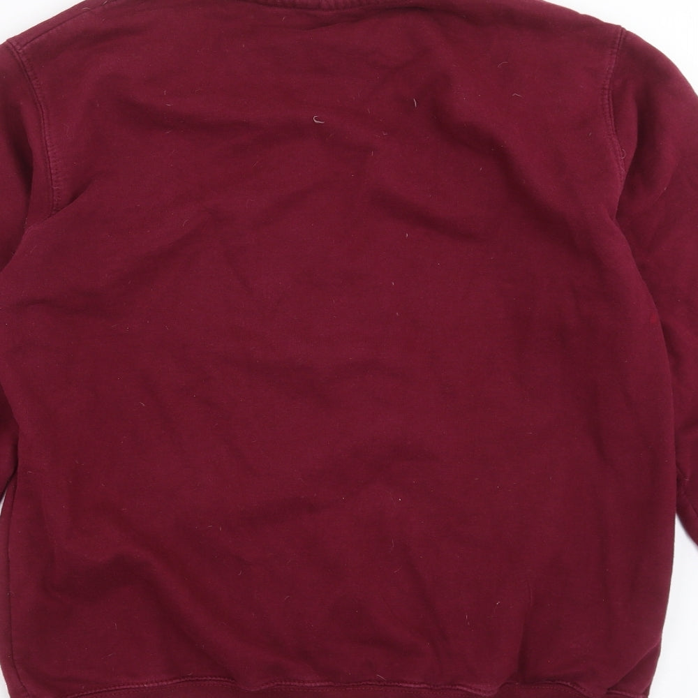 Brand and care label for Awdis women’s purple pullover sweatshirt, size M, - game of thrones