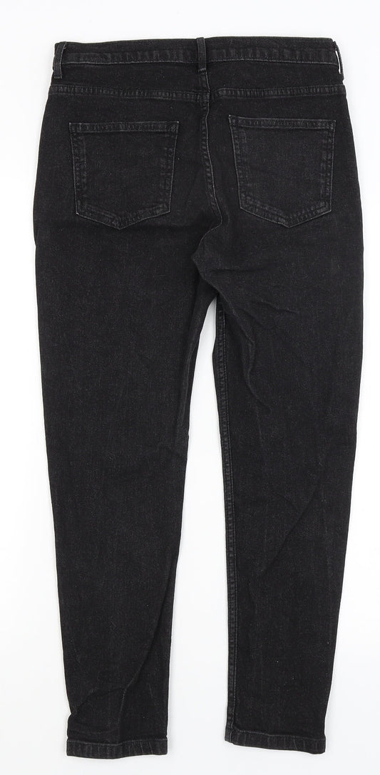 M7S Womens Black Straight Jeans Size 10 L24 in