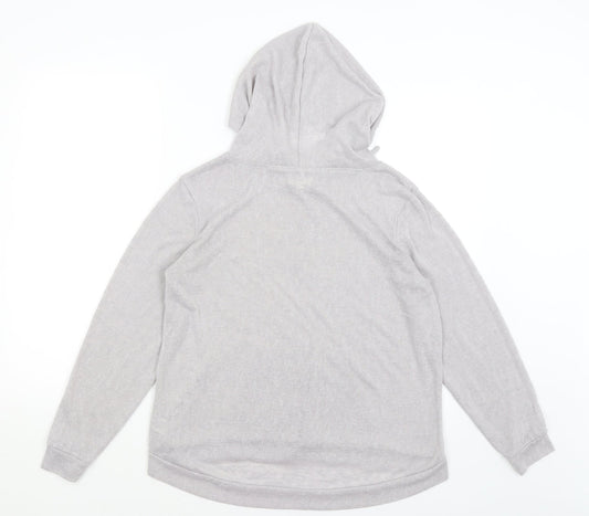 Weatherproof Womens Grey Pullover Hoodie Size M