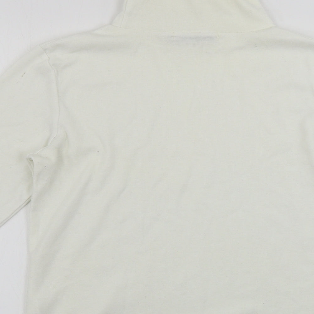 Emreco Womens Ivory Pullover Jumper Size 12