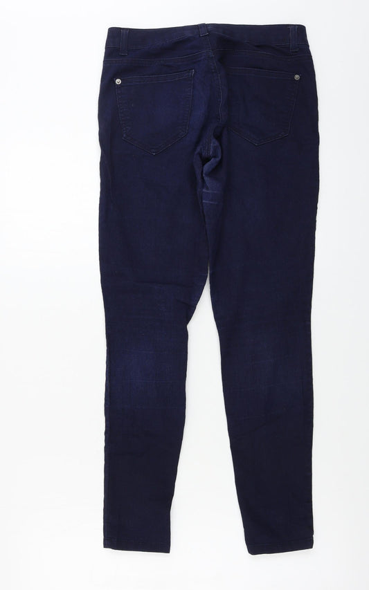 Miss Selfridge Womens Blue Jegging Jeans Size 10 L26 in