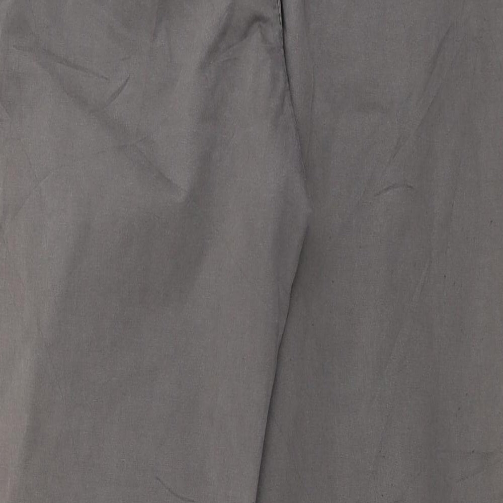 sppit Womens Grey Trousers Size 10 L26 in