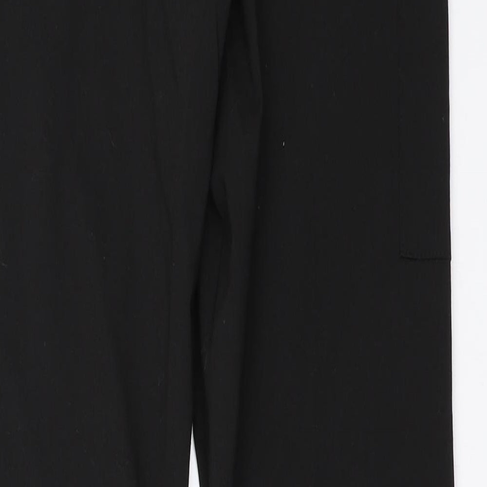 Incorporatewear Womens Black Trousers Size 6 L30.5 in