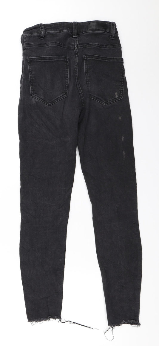Bershka Womens Black Skinny Jeans Size 34 L26 in