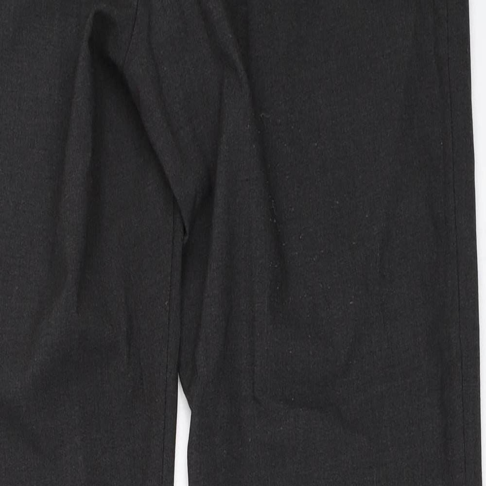 Marks and Spencer Womens Grey Trousers Size 14 L29.5 in
