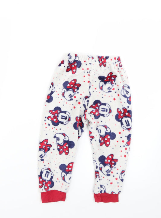 minnie mouse Boys Multicoloured Geometric Pyjama Pants Size 2-3 Years