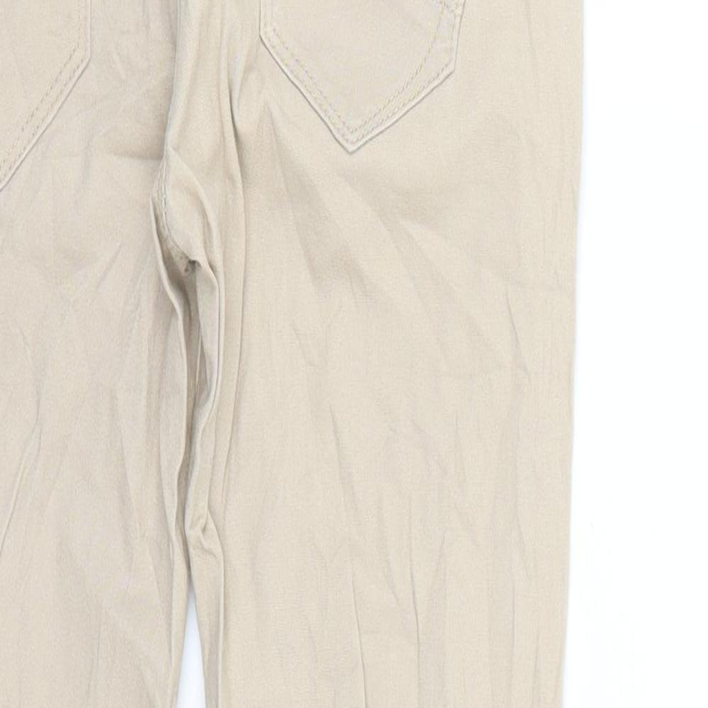 sunbird Mens Beige Chino Trousers Size 26 L25 in