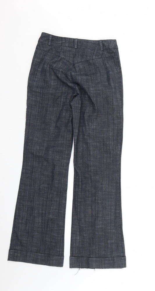 equation Womens Grey Straight Jeans Size 8 L29 in