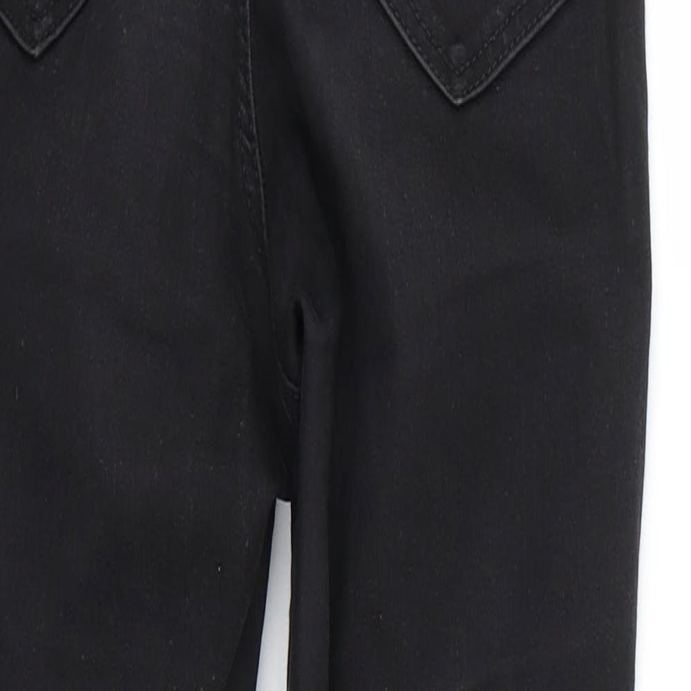 Topshop Mens Black Skinny Jeans Size 25 in L24 in