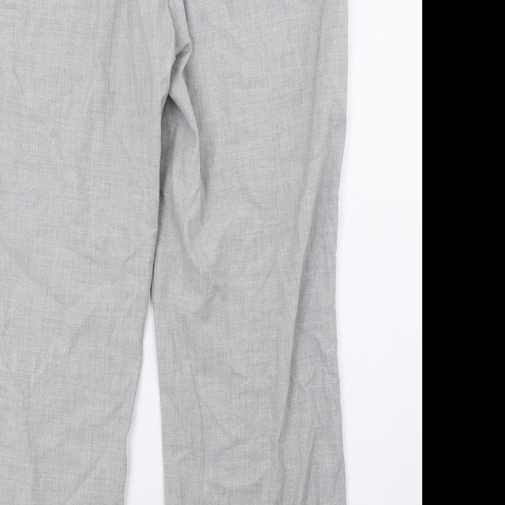 Kaleidoscope Womens Grey Trousers Size 14 L29 in