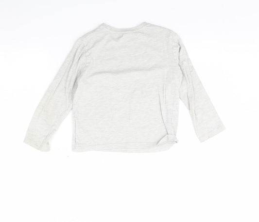 Primark Boys Grey Basic T-Shirt Size 6 Years - New york
