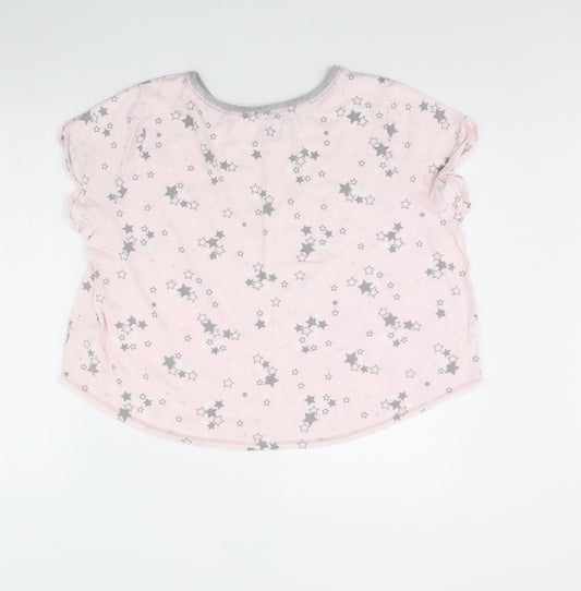 Time to Dream Womens Pink Solid Cami Pyjama Top Size L