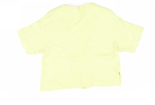 Samio Womens Green Jacket - Short Sleeve Full Zip