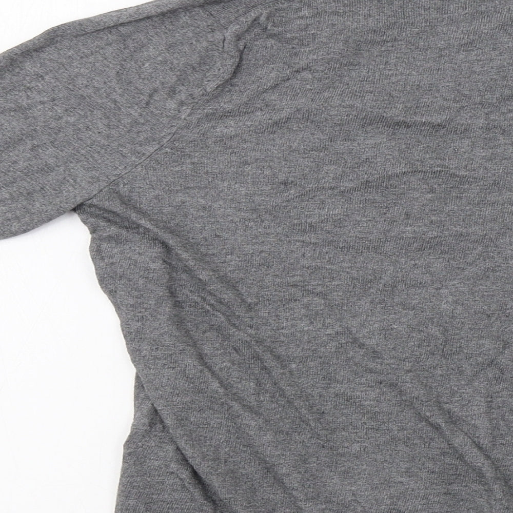 H&M Womens Grey Cardigan Jumper Size M