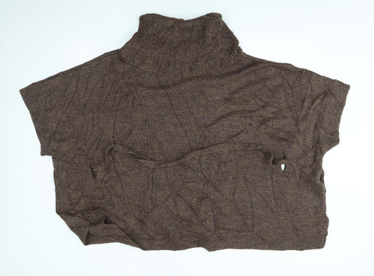 H&M Womens Brown Poncho Size M