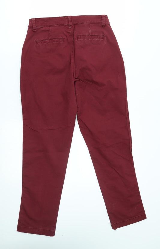 Gap Womens Red Straight Jeans Size 4 L28 in - Girlfriend Fit