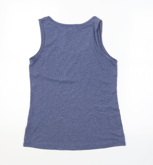 Loungeable Womens Purple Basic Tank Size S