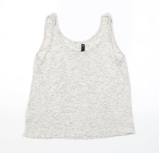 H&M Womens Grey Basic Tank Size S