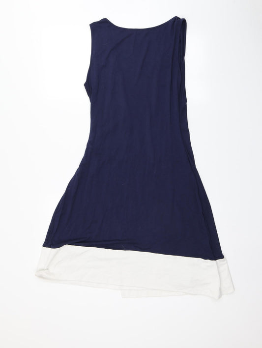 Patty Boutix Womens Blue Fit & Flare Size L