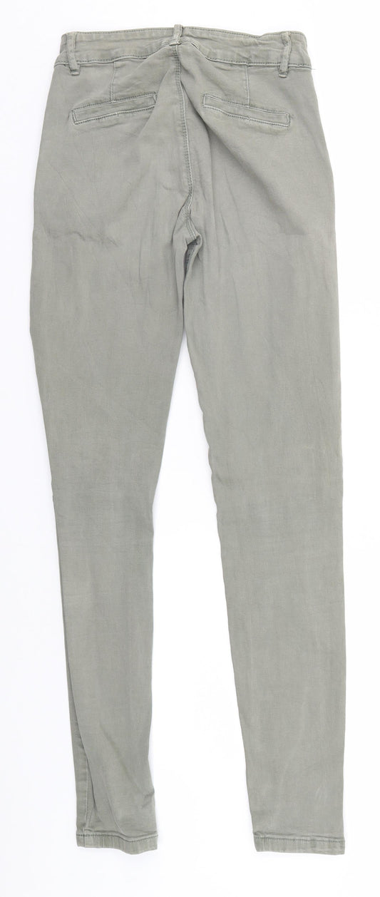 Preworn Womens Beige Skinny Jeans Size S L29 in