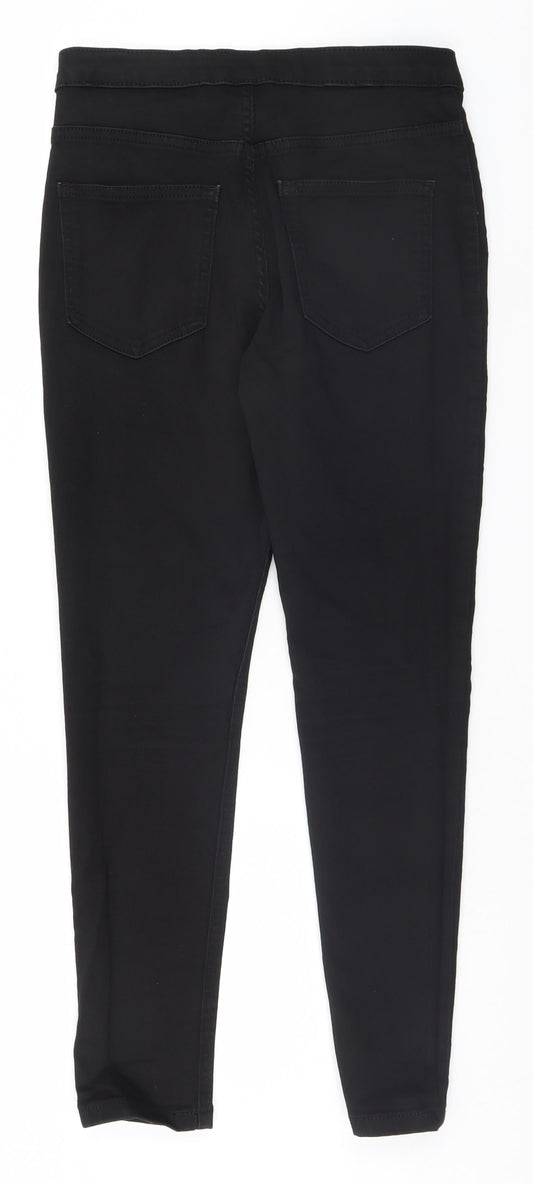 Marks and Spencer Womens Black Skinny Jeans Size 12 L25 in