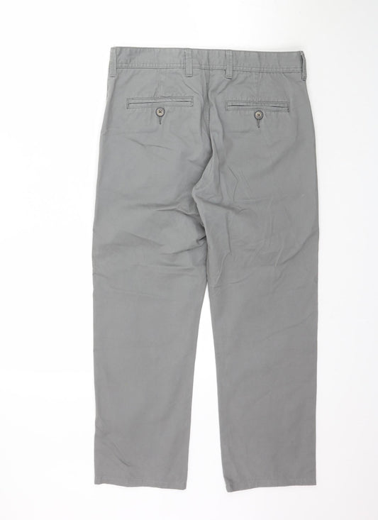 NEXT Mens Grey Trousers Size 30 L26 in