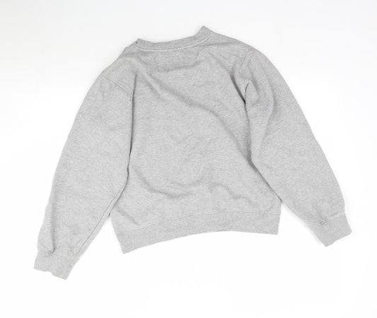 Daniel Lei Womens Grey Pullover Sweatshirt Size L