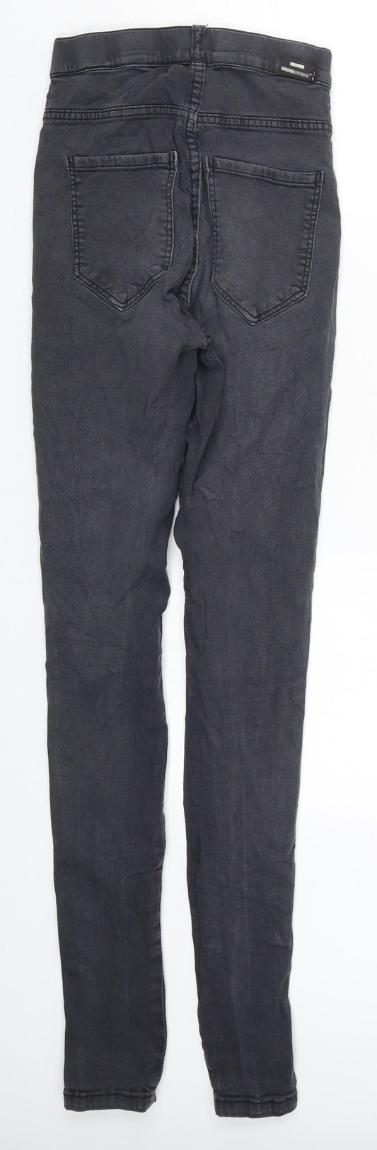 Dr Denim Womens Grey Denim Skinny Jeans Size 23 in L30 in