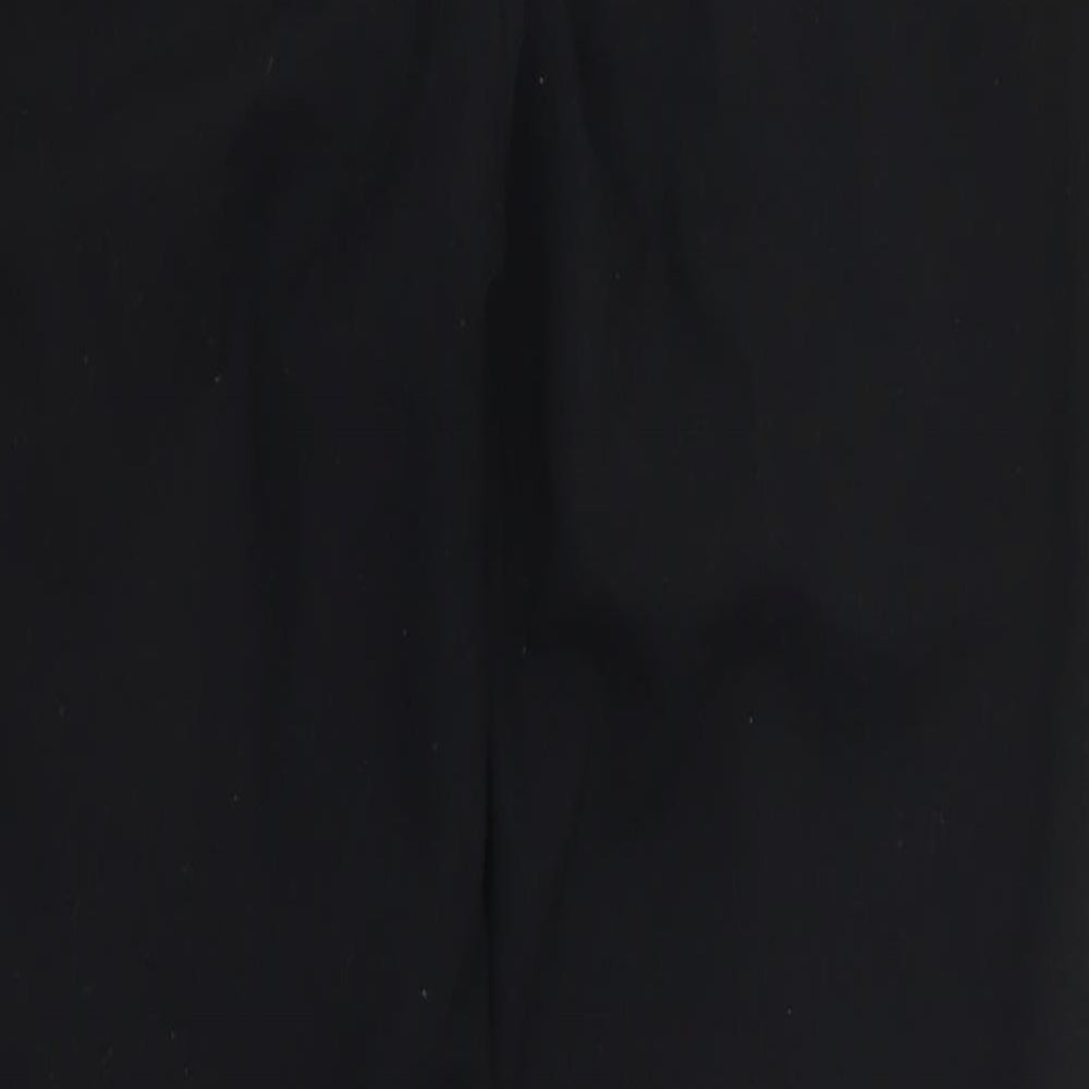 Marks and Spencer Womens Black Trousers Size 14 L29 in