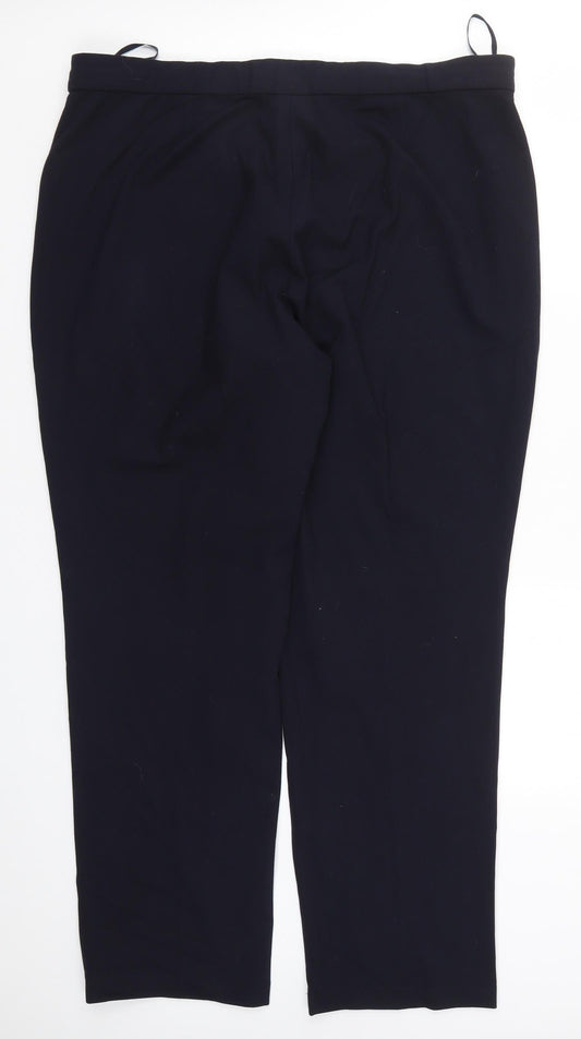 Incorporate Wear Womens Blue Trousers Size 20 L29 in