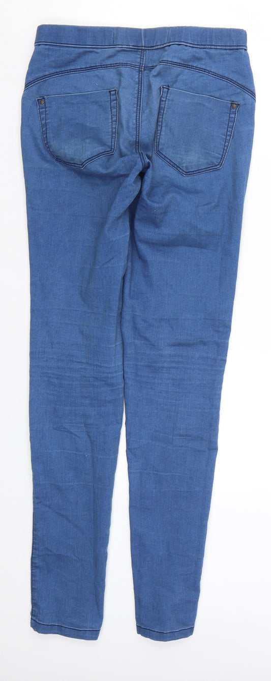 Denim Co Womens Blue Denim Jegging Jeans Size 6 L31 in