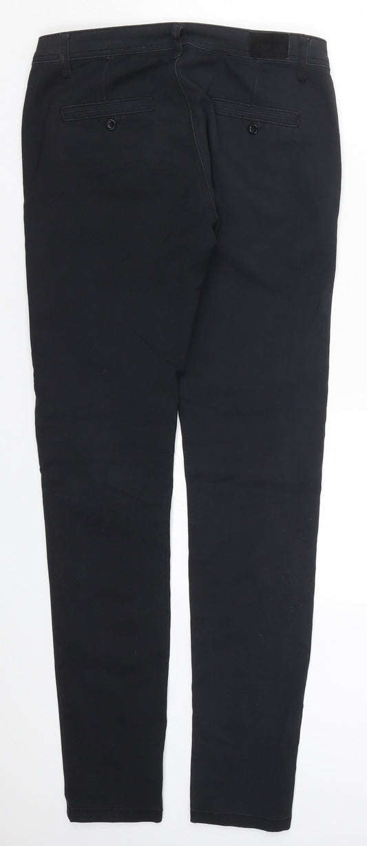 M Sara Womens Black Denim Jegging Jeans Size 27 in L29 in