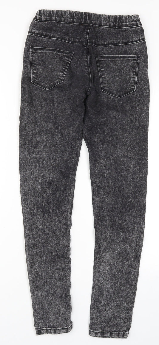 RESERVED Girls Grey Denim Jegging Jeans Size 13 Years