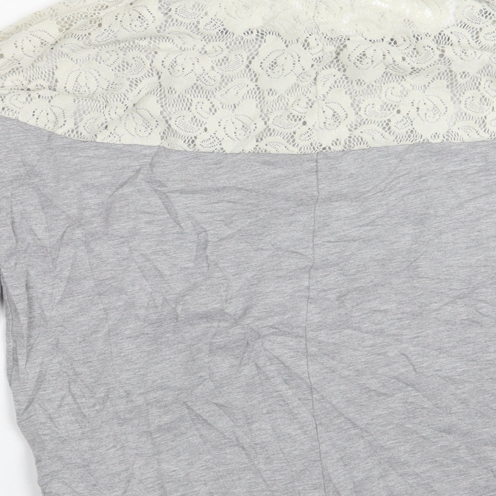 Atmosphere Womens Grey Pullover Jumper Size 16