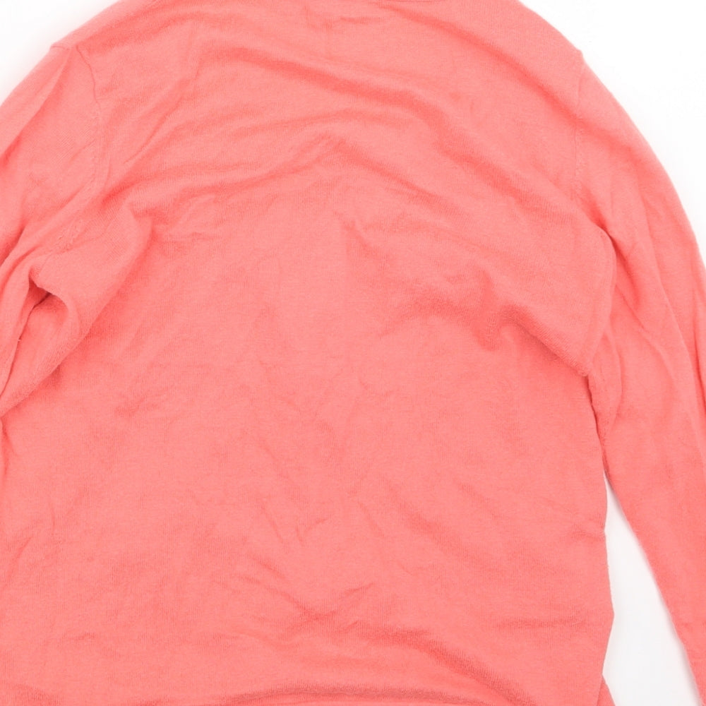Great plains Womens Pink Knit Cardigan Jumper Size XS
