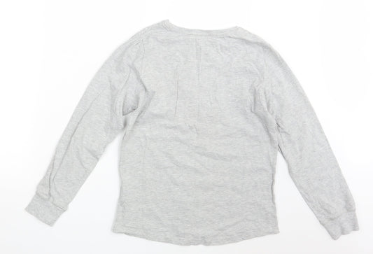 Avenue Womens Grey Pullover Sweatshirt Size S - Seasonal Christmas Festive Holiday