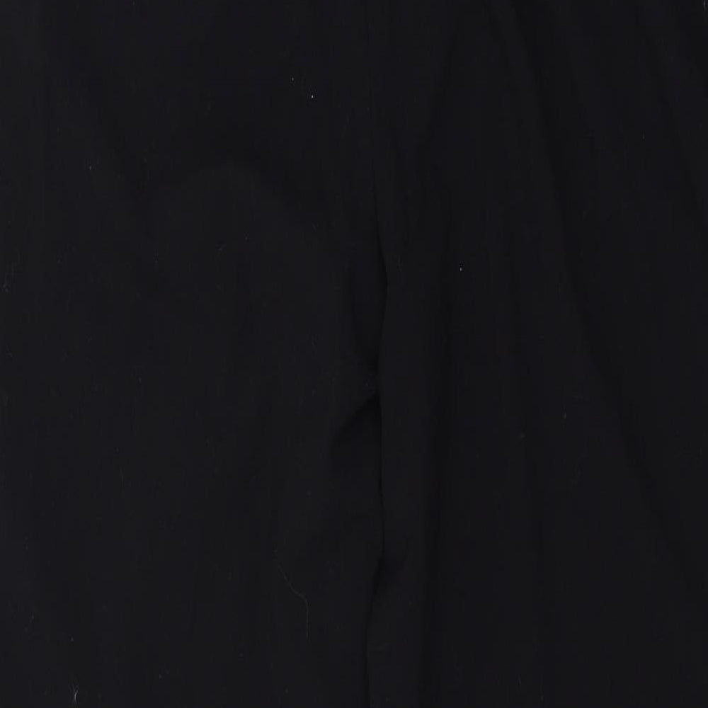 Marks and Spencer Womens Black Trousers Size 14 L26 in