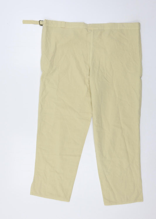 OffShoot Womens Beige Trousers Size S L22 in