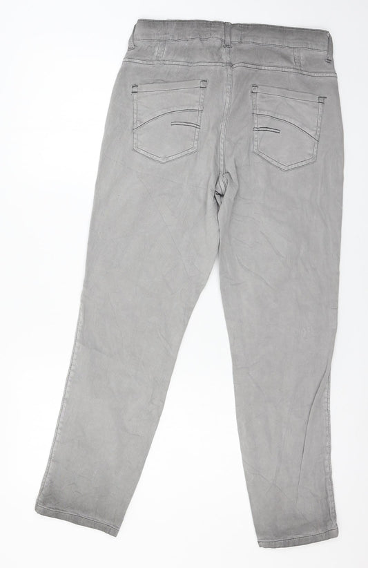 Cecil Womens Grey Denim Skinny Jeans Size 28 in L28 in